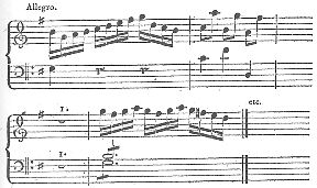 Notenbeispiel Sp. 13/14