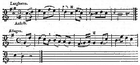 Notenbeispiel Sp. 523/524, Nr. 2