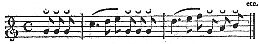 Notenbeispiel Sp. 955/956, Nr. 5
