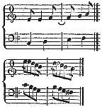 Notenbeispiel Sp. 1250, Nr. 3