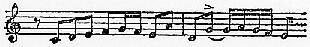 [Notenbeispiel S. 306, Nr. 1: J.S. Bach, Wohltemperiertes Klavier I, Fuge C-Dur, BWV 846]