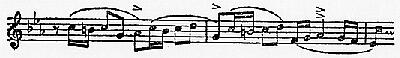 [Notenbeispiel S. 306, Nr. 2: J.S. Bach, Wohltemperiertes Klavier I, Fuge c-moll, BWV 847]
