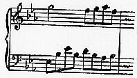[Notenbeispiel S. 316, Nr. 3: Bethoven, Klavierkonzert Nr. 3 - 1. Satz (3)]