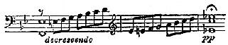 [Notenbeispiel S. 329, Nr. 1: Beethoven, Klaviersonate op. 22 - 1. Satz]