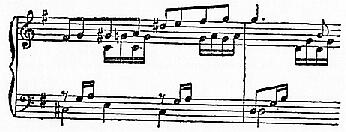 [Notenbeispiel S. 337, Nr. 1: Mendelssohn, Lied ohne Worte op. 62,1 - T. 29]