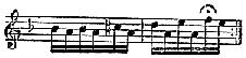 [Notenbeispiel S. 341, Nr. 1: Beethoven, Klaviersonate op. 31,2 - 3. Satz]