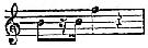 [Notenbeispiel S. 344, Nr. 2: Beethoven, Bagatelle op. 33,2 (1)]