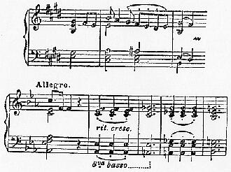 [Notenbeispiel S. 354, Nr. 1: Beethoven/Mendelssohn]