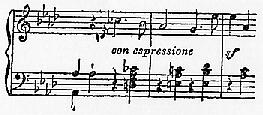 [Notenbeispiel S. 369, Nr. 2: Beethoven, Klaviersonate op. 2,1 - 1. Satz (2)]