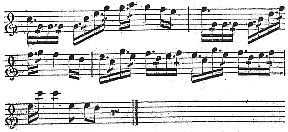 Notenbeispiel Sp. 1757/1758, Nr. 1
